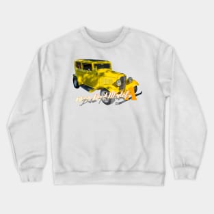 1932 Ford Model A Deluxe Tudor Sedan Crewneck Sweatshirt